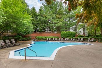 Swimming pool with sundeck